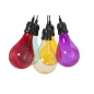 Lampa wisząca OKLAHOMA 5-punktowa 40x135 cm (szkło Ø 3,5 cm)